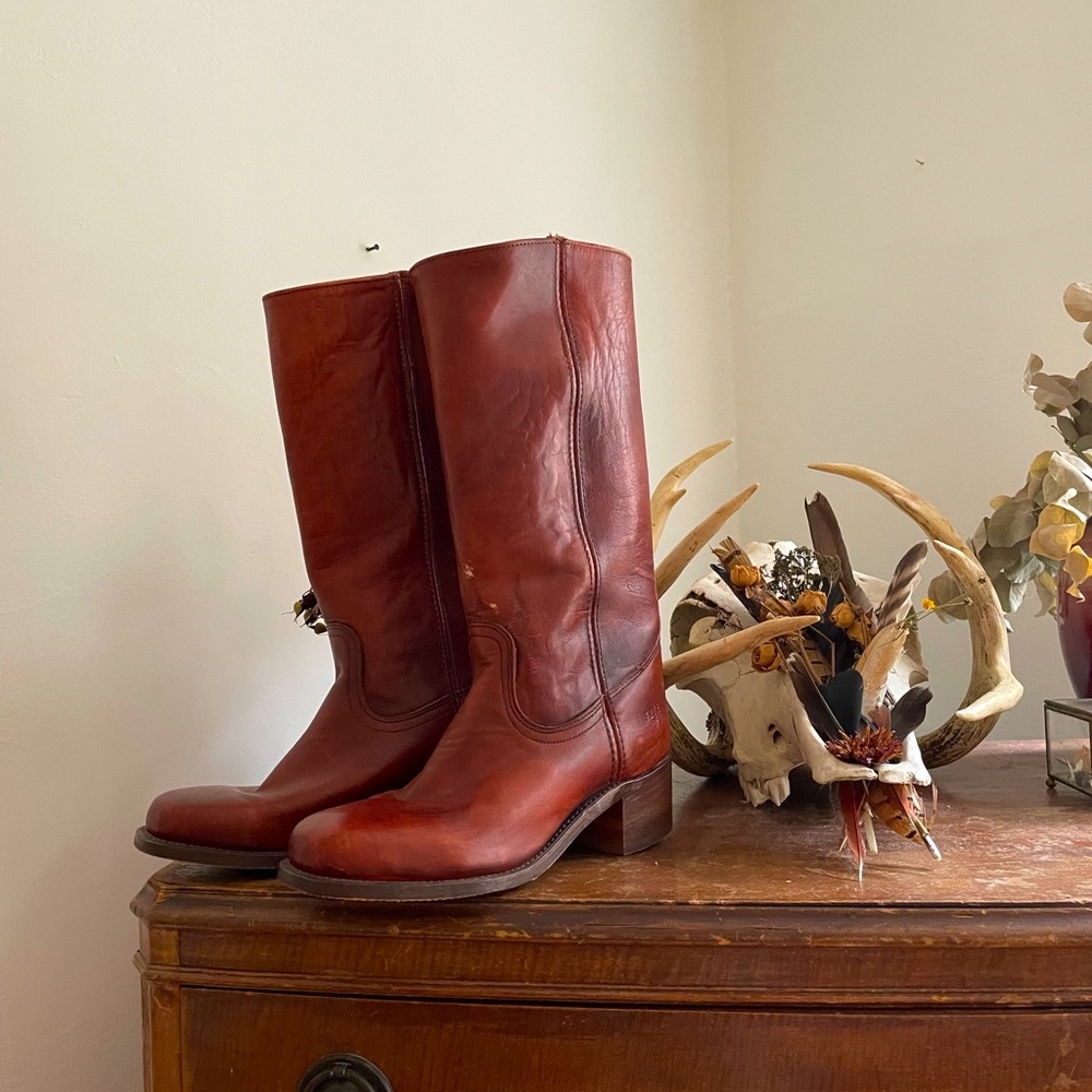 Vintage Frye Western Boots